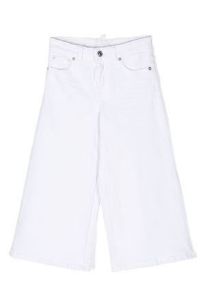 Wide-leg cotton trousers DSQUARED KIDS | DQ1773D0A4EDQ100